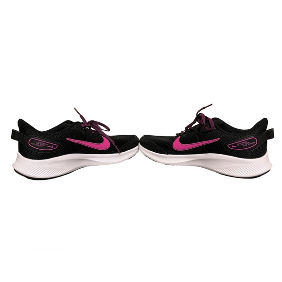 NIKE Sz 9 RUNALLDAY Women’s Black & Pink Running Athletic Shoes 2 CD0224 005 EUC - Picture 6 of 8